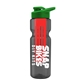 champion - 28 oz transparent bottle with drink thru lid and large infuser