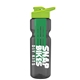 champion - 28 oz transparent bottle with drink thru lid and large infuser