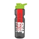champion - 28 oz transparent bottle with drink thru lid and large infuser