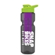 champion - 28 oz transparent bottle with drink thru lid and large infuser