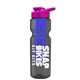 champion - 28 oz transparent bottle with drink thru lid and large infuser