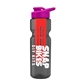 champion - 28 oz transparent bottle with drink thru lid and large infuser