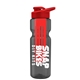 champion - 28 oz transparent bottle with drink thru lid and large infuser