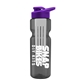 champion - 28 oz transparent bottle with drink thru lid and large infuser