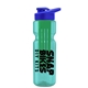 champion - 28 oz transparent bottle with drink thru lid and large infuser