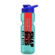 champion - 28 oz transparent bottle with drink thru lid and large infuser