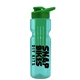 champion - 28 oz transparent bottle with drink thru lid and large infuser