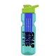 champion - 28 oz transparent bottle with drink thru lid and large infuser