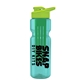 champion - 28 oz transparent bottle with drink thru lid and large infuser