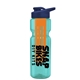 champion - 28 oz transparent bottle with drink thru lid and large infuser