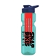 champion - 28 oz transparent bottle with drink thru lid and large infuser