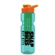 champion - 28 oz transparent bottle with drink thru lid and large infuser