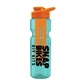 champion - 28 oz transparent bottle with drink thru lid and large infuser