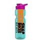 champion - 28 oz transparent bottle with drink thru lid and large infuser