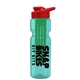 champion - 28 oz transparent bottle with drink thru lid and large infuser