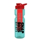 champion - 28 oz transparent bottle with drink thru lid and large infuser