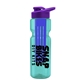champion - 28 oz transparent bottle with drink thru lid and large infuser
