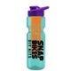 champion - 28 oz transparent bottle with drink thru lid and large infuser