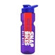 champion - 28 oz transparent bottle with drink thru lid and large infuser