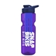 champion - 28 oz transparent bottle with drink thru lid and large infuser