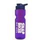 champion - 28 oz transparent bottle with drink thru lid and large infuser