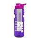 champion - 28 oz transparent bottle with drink thru lid and large infuser