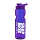 champion - 28 oz transparent bottle with drink thru lid and large infuser