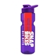 champion - 28 oz transparent bottle with drink thru lid and large infuser