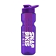 champion - 28 oz transparent bottle with drink thru lid and large infuser