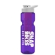 champion - 28 oz transparent bottle with drink thru lid and large infuser