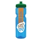 Champion - 28 oz Transparent Bottle with Push pull lid and Large Infuser