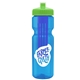 Champion - 28 oz Transparent Bottle with Push pull lid and Large Infuser