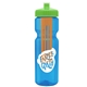 Champion - 28 oz Transparent Bottle with Push pull lid and Large Infuser