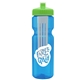 Champion - 28 oz Transparent Bottle with Push pull lid and Large Infuser