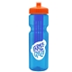 Champion - 28 oz Transparent Bottle with Push pull lid and Large Infuser