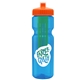 Champion - 28 oz Transparent Bottle with Push pull lid and Large Infuser