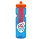 Champion - 28 oz Transparent Bottle with Push pull lid and Large Infuser