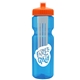 Champion - 28 oz Transparent Bottle with Push pull lid and Large Infuser