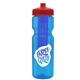 Champion - 28 oz Transparent Bottle with Push pull lid and Large Infuser