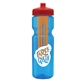 Champion - 28 oz Transparent Bottle with Push pull lid and Large Infuser