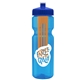 Champion - 28 oz Transparent Bottle with Push pull lid and Large Infuser