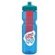 Champion - 28 oz Transparent Bottle with Push pull lid and Large Infuser
