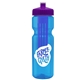 Champion - 28 oz Transparent Bottle with Push pull lid and Large Infuser