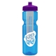 Champion - 28 oz Transparent Bottle with Push pull lid and Large Infuser
