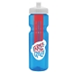 Champion - 28 oz Transparent Bottle with Push pull lid and Large Infuser