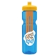 Champion - 28 oz Transparent Bottle with Push pull lid and Large Infuser