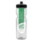 Champion - 28 oz Transparent Bottle with Push pull lid and Large Infuser