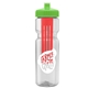 Champion - 28 oz Transparent Bottle with Push pull lid and Large Infuser