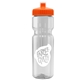 Champion - 28 oz Transparent Bottle with Push pull lid and Large Infuser