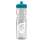 Champion - 28 oz Transparent Bottle with Push pull lid and Large Infuser